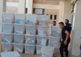 بدء وصول صناديق الاقتراع الى سرايا حلبا