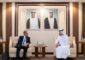 الصدي يلتقي نظيره القطري ومدير عام صندوق قطر للتنمية