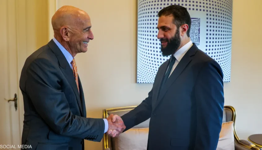 المبعوث الأميركي إلى سوريا يلتقي الشرع في اسطنبول بعد رفع العقوبات