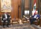 بري تابع الاوضاع العامة لاسيما الامنية منها خلال لقائه الحجار