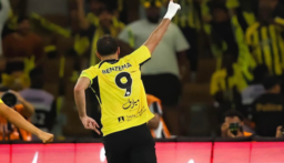 بنزيما يتفاعل مع تتويج الاتحاد بلقب الدوري السعودي