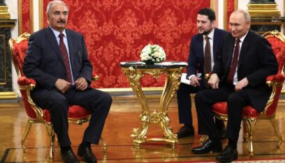 الكرملين: بوتين يلتقي قائد الجيش الوطني الليبي خليفة حفتر