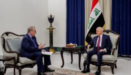 الرئيس العراقي يتسلم رسالة خطية من بوتين