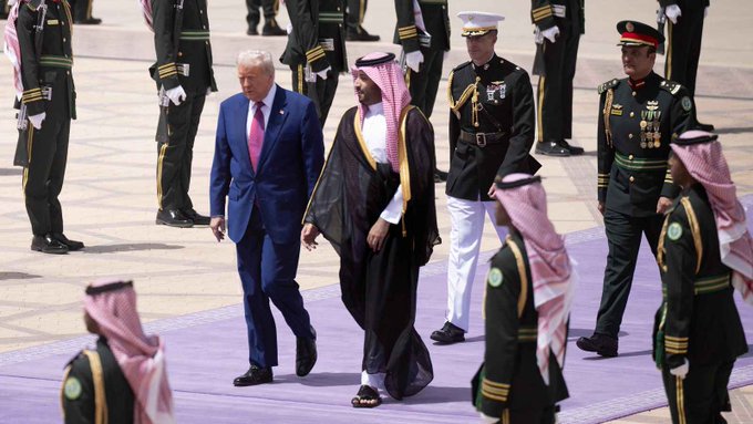 ترامب خلال لقائه الأمير بن سلمان: كانت بين السعودية وأميركا علاقة رائعة على مر السنين
