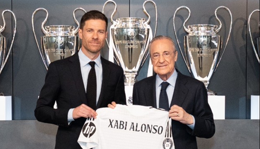 أوّل تعليق لتشابي ألونسو بعد تعيينه رسمياً مدرّباً لريال مدريد