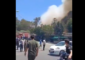 بالفيديو: حريق كبير عند مدخل الجامعة اللبنانية في منطقة الحدث