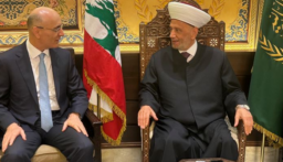 المفتي دريان إطلع من وزير الداخلية على نتائج العملية الانتخابية