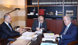 سلام استقبل وزير المال والأشغال وبحث مع كركي في أوضاع الضمان