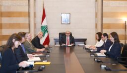 سلام التقى المدير العام لمنطقة الشرق الأوسط وشمال أفريقيا في المفوضية الأوروبية…سانينو: ندعم عملية الاصلاح التي تقوم بها الحكومة