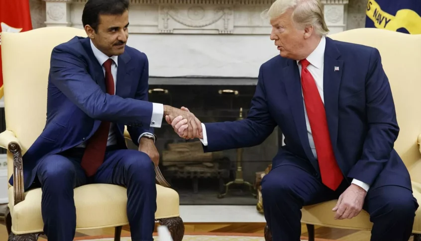 البيت الأبيض يكشف حقيقة علاقة ترامب بالطائرة الفاخرة المهداة من قطر
