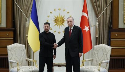 بدء لقاء أردوغان وزيلينسكي في أنقرة