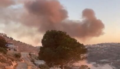 سقوط صاروخ في الخليل بالضفة الغربية بعد إنذارات بإطلاق صاروخ من اليمن