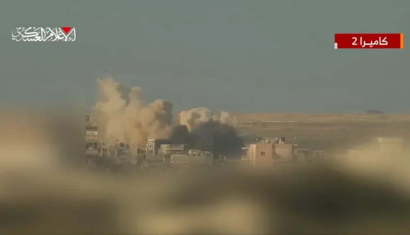 المقاومة في غزة توثّق استهداف جنود وآليات العدو في خان يونس