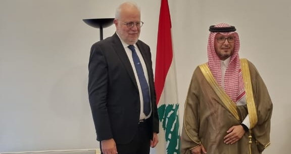 وزير العدل التقى السفير السعودي