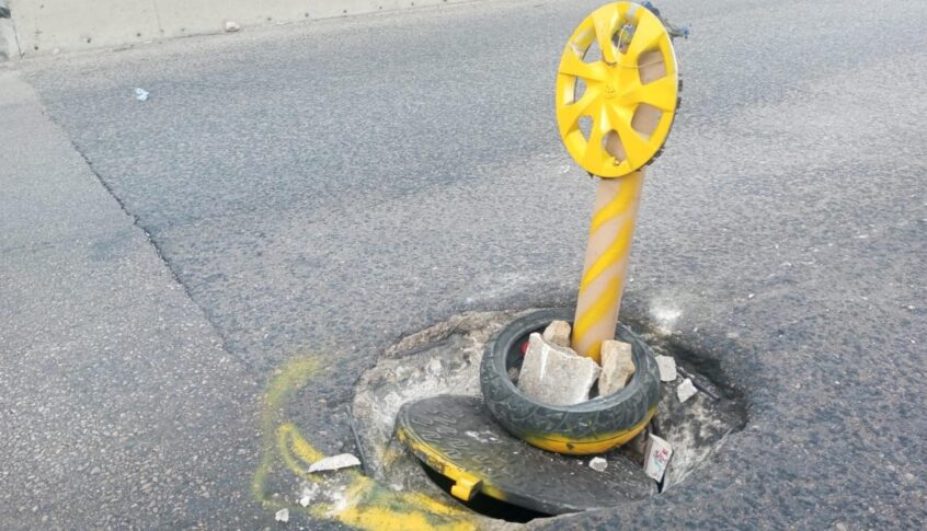 بعد “الحفرة” على طريق صوفر.. “الأشغال” تتحرّك