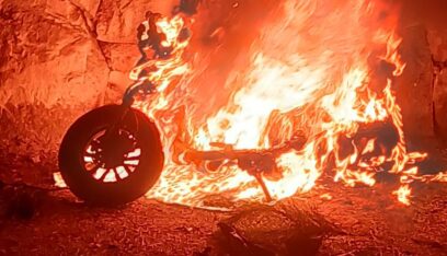 وزارة الصحة: شهيد بغارة العدو على دراجة نارية في النبطية الفوقا