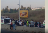 جريحان بحادث سير على اوتوستراد صيدا- صور في الصرفند