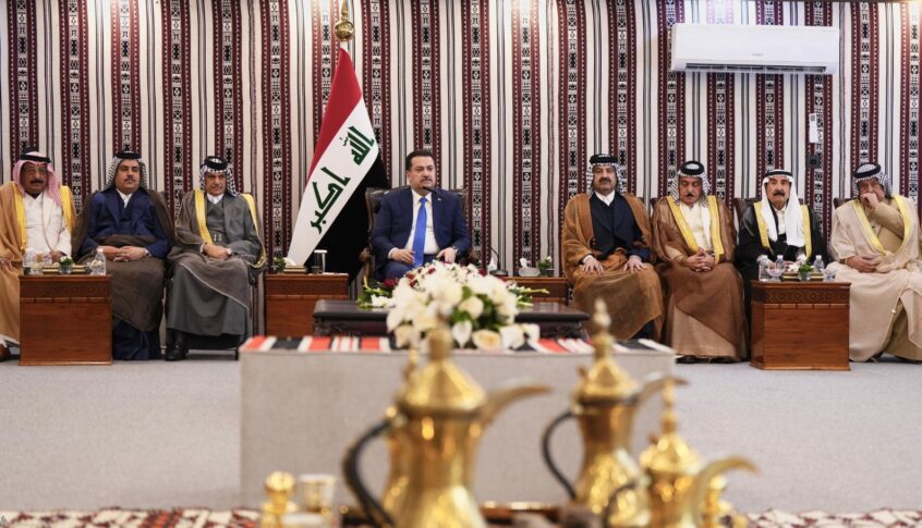 السوداني يؤكد ثبات العراق على موقفه ومساندته للشعبين الفلسطيني واللبناني