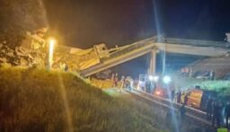 روسيا: ارتفاع حصيلة المصابين بحادث قطار ركاب بعد انهيار جسر في بريانسك إلى 69