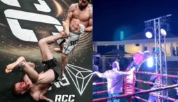 حادثة غريبة.. مقاتل روسي يتعرض لصعقة كهربائية بعد فوزه في نزال MMA