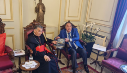 البطريرك الراعي تابع مع سفير أوكرانيا اوضاع الجالية والتقى زوارا