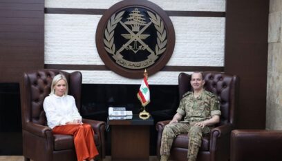 استقبالات العماد قائد الجيش