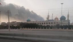 طيران الاحتلال يشن غارات عنيفة على منطقة قريبة من مرقد “الإمام الخميني” في طهران