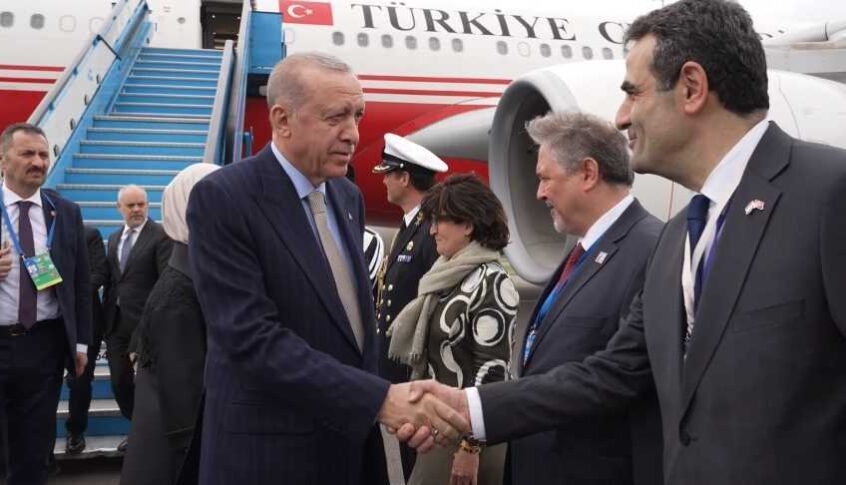 أردوغان يصل إلى هولندا للمشاركة في قمة رؤساء دول وحكومات الناتو