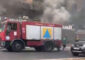 حريق داخل مطعم في منطقة كورنيش المزرعة