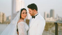 نجم “ستار أكاديمي” يحتفل بزفافه ، والعروس الإماراتية تلفت الأنظار