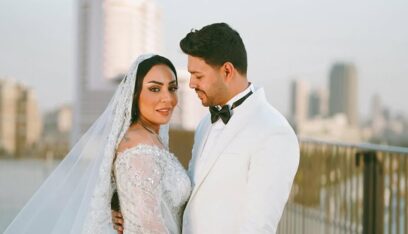 نجم “ستار أكاديمي” يحتفل بزفافه ، والعروس الإماراتية تلفت الأنظار