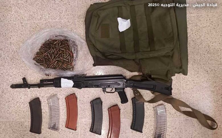 الجيش: عمليات دهم وتوقيف أشخاص على أثر إشكال مسلّح