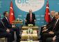 أردوغان يلتقي رئيس وزراء قطر في إسطنبول