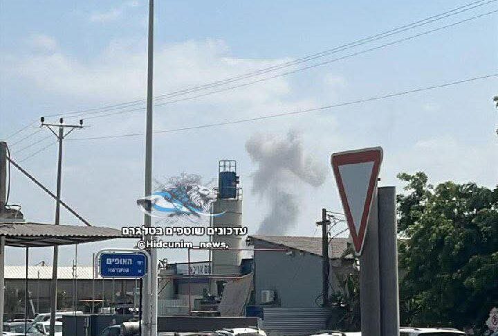 أضرار بمحطة الكهرباء بمدينة أسدود عقب استهدافها بصاروخ إيراني(بالفيديو)
