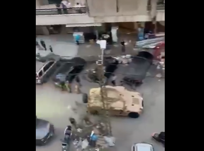 بالفيديو: وصول قوة كبيرة من الجيش اللبناني إلى منطقة السان تيريز في الضاحية الجنوبية للكشف على أحد المباني