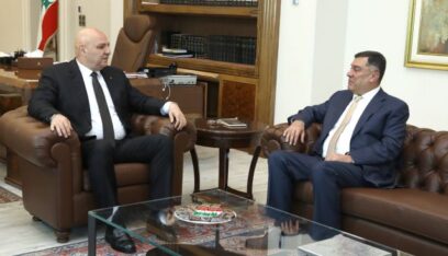 الرئيس عون عرض مع الحوت الاجراءات التي اتخذتها الشركة منذ اندلاع المواجهات الاسرائيلية -الإيرانية