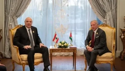 الرئيس عون والملك الاردني أكدا رفضهما لمخططات تهجير الفلسطينيين: الأردن سيقف دائما إلى جانب لبنان