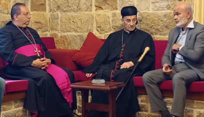 الراعي ينتقل الى المقر البطريركي الصيفي في الديمان