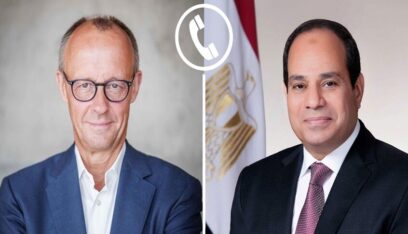السيسي يتّصل بميرتس: لتوسيع الاعتراف بالدولة الفلسطينية