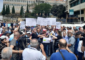 وقفة لحراك المؤهلين المتقاعدين في محيط السرايا الحكومية للمطالبة بحقهم من المحروقات