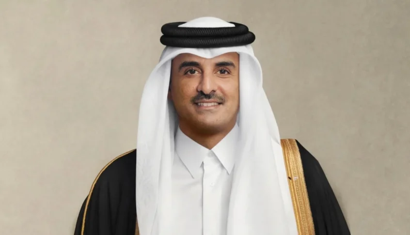 أمير قطر يتشاور هاتفياً مع ميلوني في التطورات