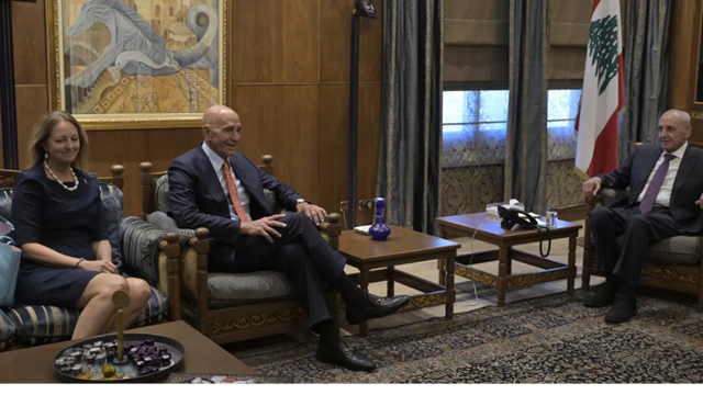 بري: لبنان لن يدخل الحرب ٢٠٠٪؜ واللقاء مع توم براك ممتاز
