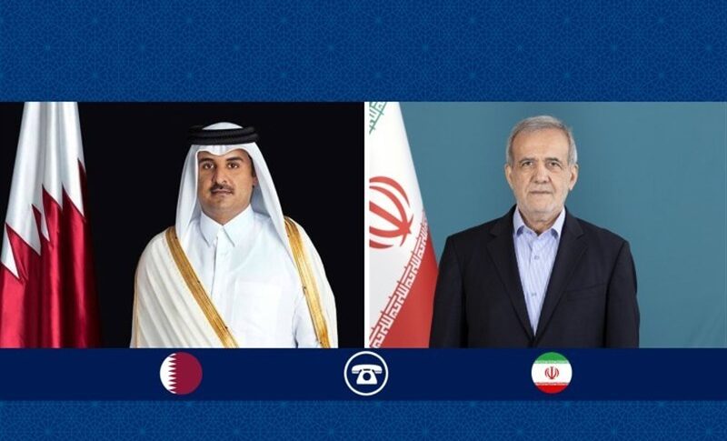 الرئيس الايراني يتصل بأمير قطر: هجوم الأمس كان مجرّد ردّ فعل على العدوان الأميركي