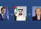 الرئيس الإماراتي بحث مع ماكرون وميلوني تداعيات العمليات العسكرية الإسرائيلية ضدّ إيران