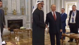 بوتين يلتقي ولي عهد أبوظبي في مينسك
