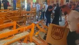 الداخلية السورية: انتحاري من تنظيم داعش فجر نفسه داخل كنيسة مار الياس في ضواحي دمشق