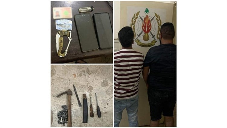 الجرم المشهود.. توقيف شخصين يسرقان من داخل منزل في عكّار العتيقة