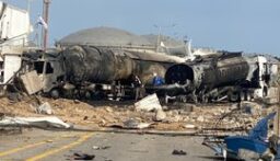 صور تُظهر حجم الدمار الذي لحق بمصفاة حيفا