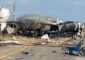 صور تُظهر حجم الدمار الذي لحق بمصفاة حيفا