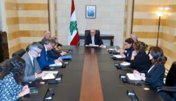 سلام التقى لا جوجي في حضور وزير الاقتصاد والتجارة